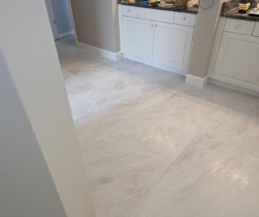 marble tile floor