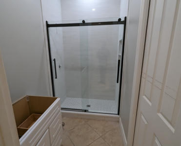 tile bathroom and shower